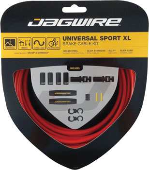 Jagwire Universal Sport Brake XL Kit, Black