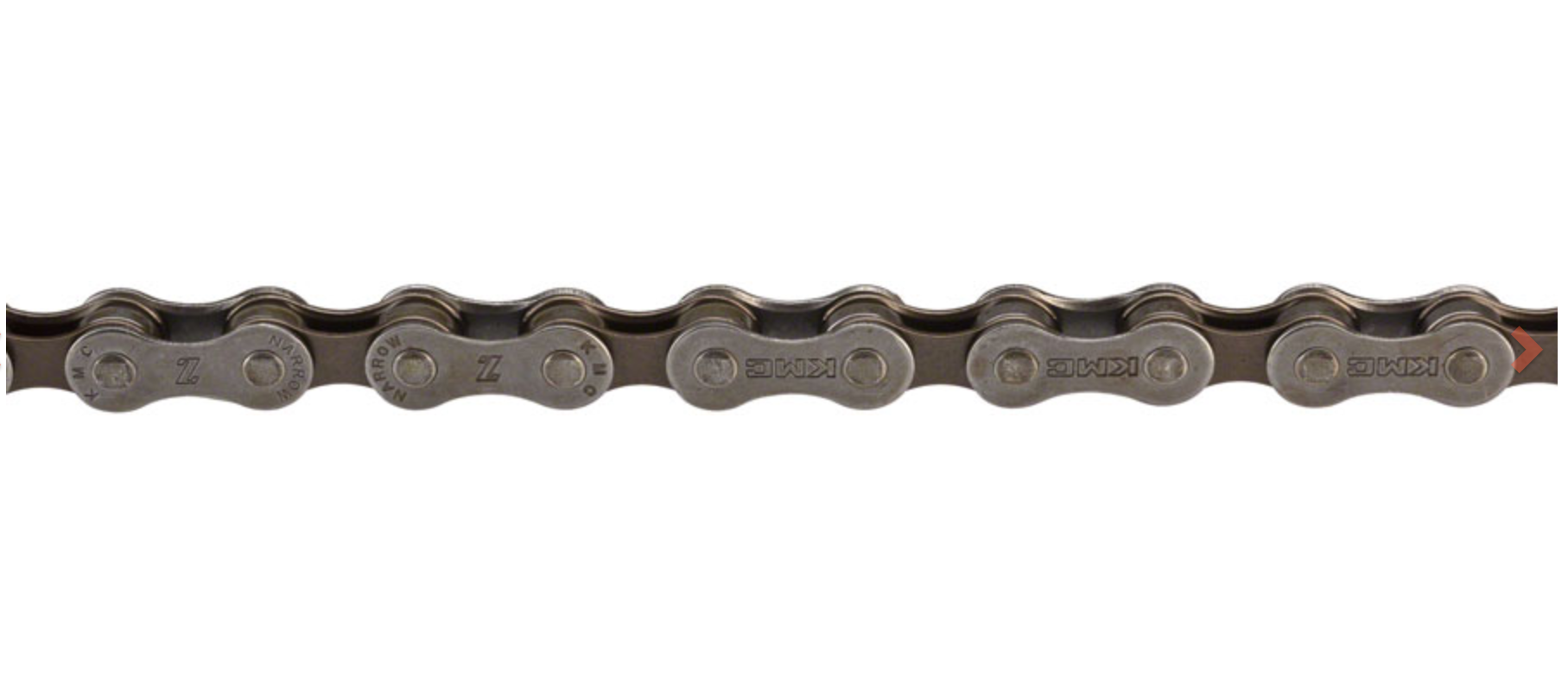 KMC Z7 Chain - 6, 7-Speed, 116 Links, Gray/Brown