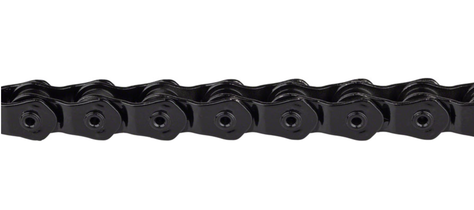 KMC HL1 Wide Chain - Single Speed 1/2" x 1/8", 100 Links, Half Link Chain,