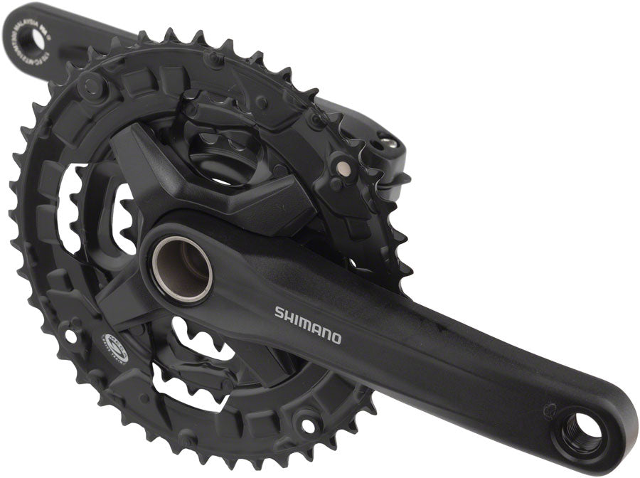 Shimano Alivio FC-MT210-3 Crankset - 170mm, 9-Speed, 44/32/22t, Riveted