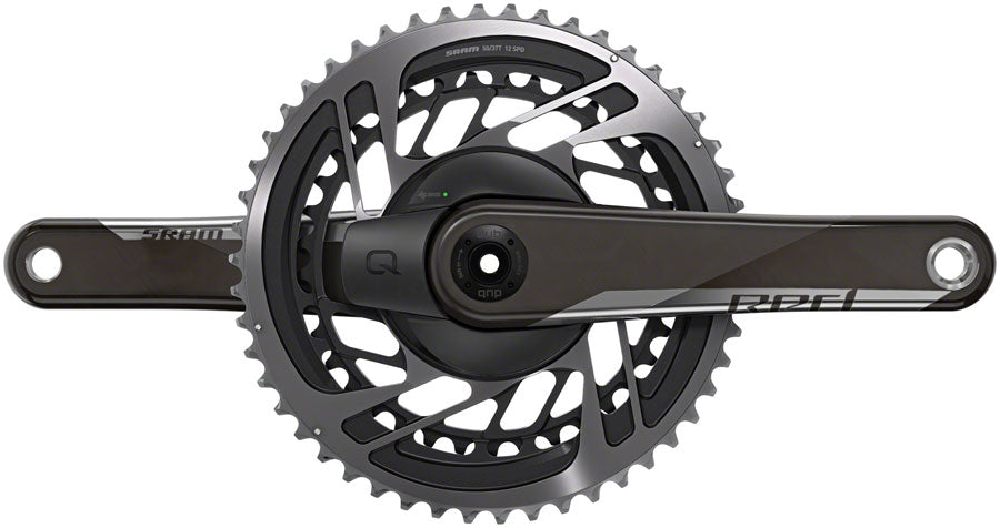 SRAM RED AXS Power Meter Crankset - 12-Speed, Direct Mount, DUB Spindle Interface, Natural Carbon