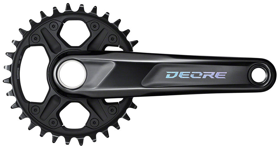 Shimano Deore FC-M6130-1 Crankset - 175mm, 12-Speed, 32t, Black