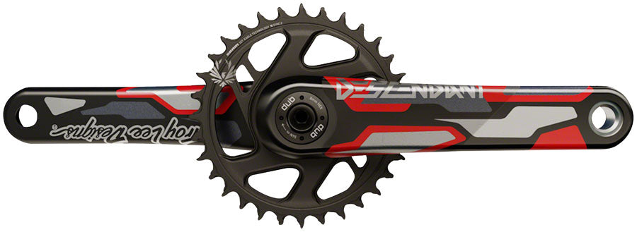 TruVativ Descendant Troy Lee Designs CoLab Carbon Crankset - 12-Speed, 32t, Direct Mount