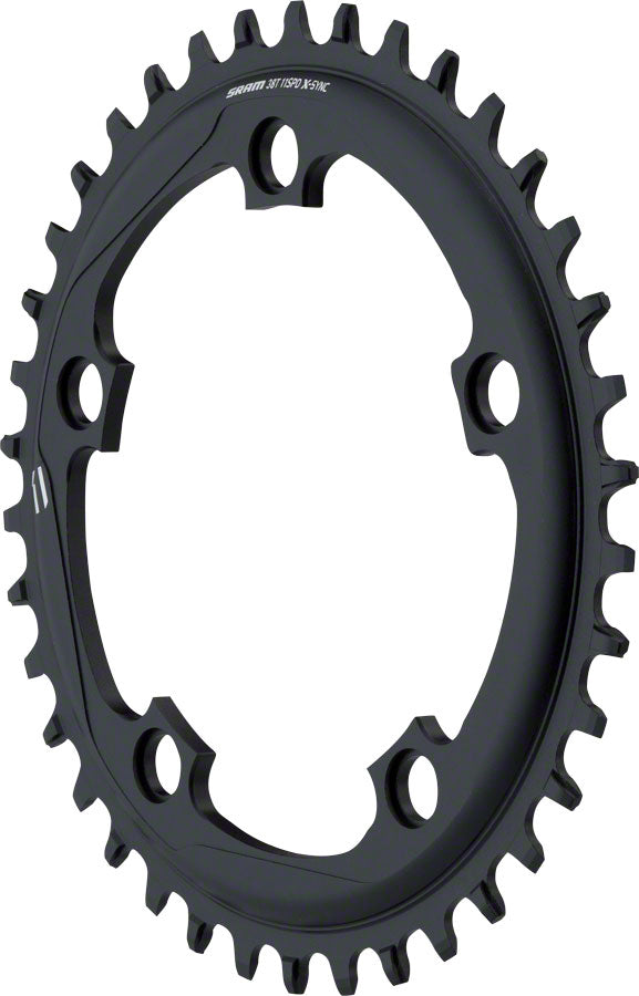 X-Sync Chainring , 110mm BCD Black BB30 or GXP