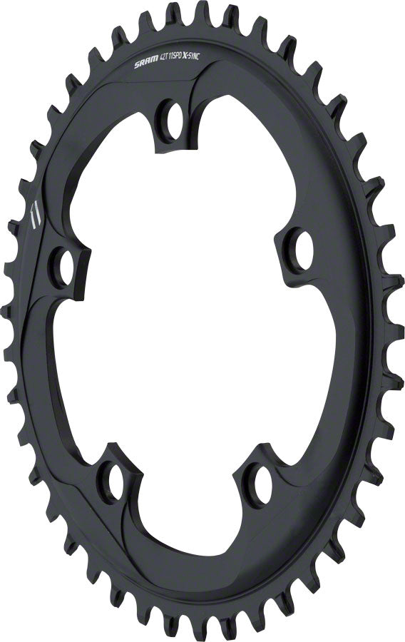 X-Sync Chainring , 110mm BCD Black BB30 or GXP