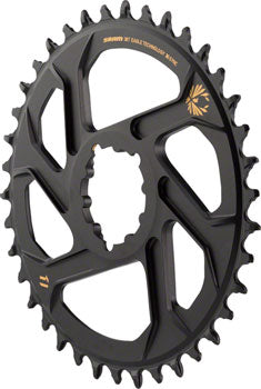 SRAM X-Sync 2 Eagle Direct Mount Chainring - 30 Tooth, 3mm Boost Offset, 12-Speed, Black with Gold