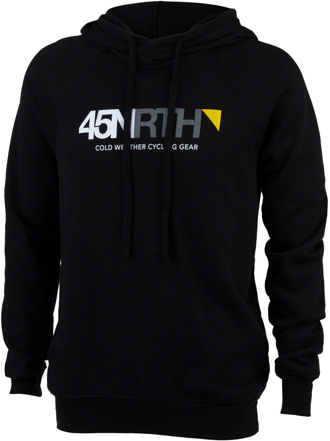 45NRTH Logo Pullover Hoodie - Black