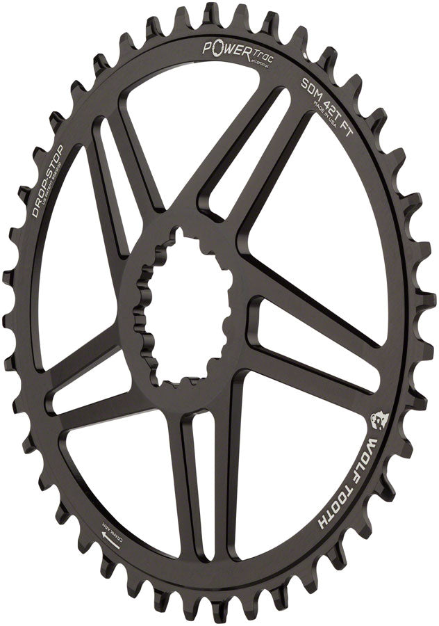 Wolf Tooth Elliptical Direct Mount Chainring - SRAM Direct Mount, Drop-Stop, Flattop Compatible