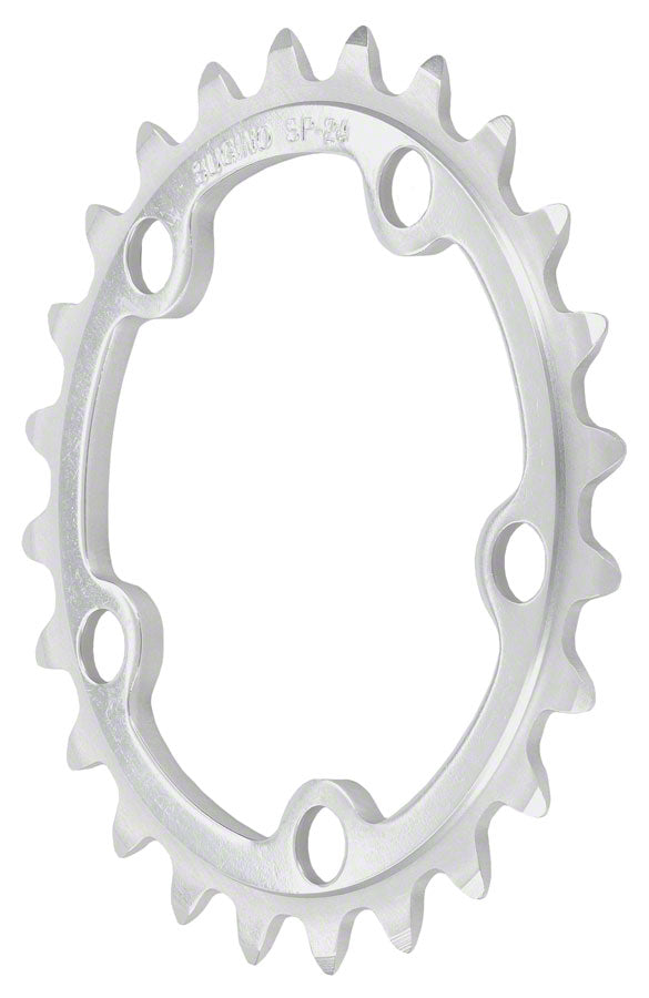 Sugino 5-Bolt Chainring, Anodized Silver