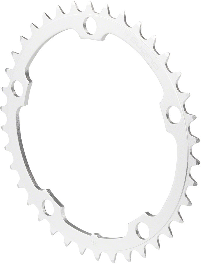 Sugino 5-Bolt Chainring, Anodized Silver