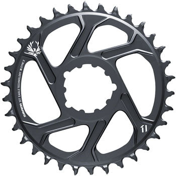 SRAM 30T X-Sync 2 Direct Mount Eagle Chainring 3mm Boost Offset, Lunar Gray