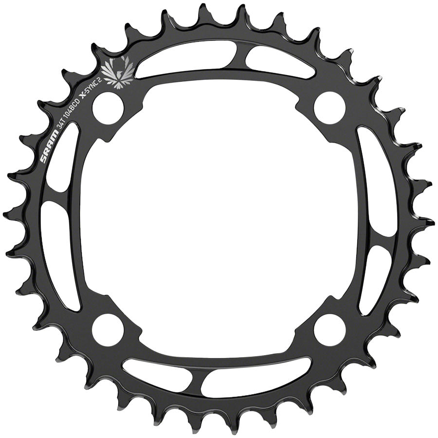 SRAM X-Sync 2 Steel Eagle Chainring - 34T, 104mm Bolt Circle Diameter