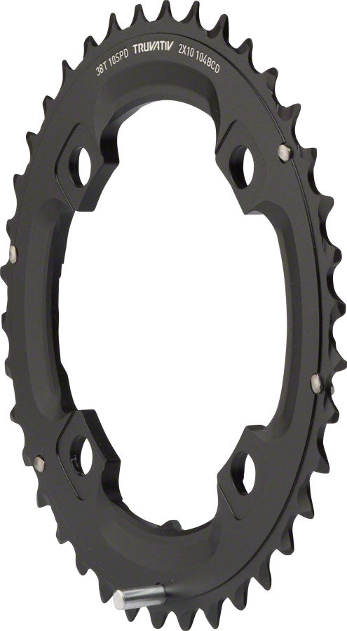 SRAM/Truvativ X0 and X9 36T 104mm BCD 10 Speed GXP Chainring with Long Over-shift Pin, Use with 22T