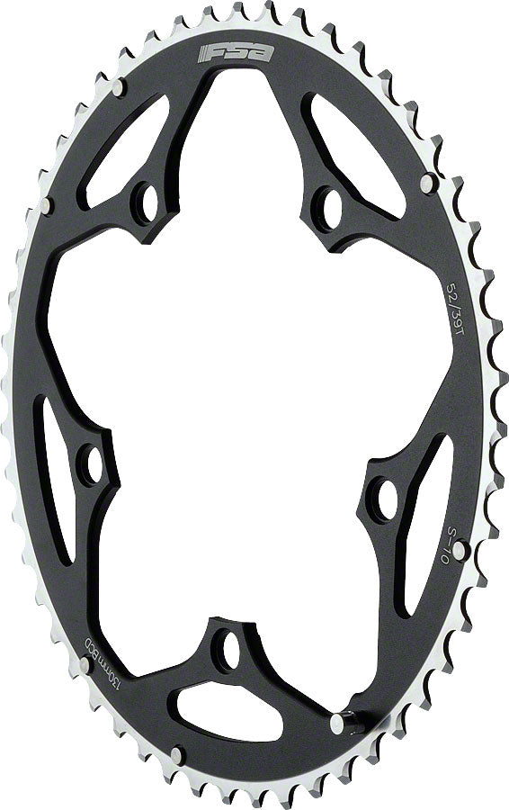 Full Speed Ahead Pro Road Chainring - Black