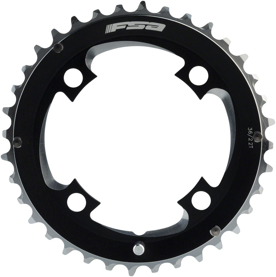 Full Speed Ahead Pro MTB 11-Speed Chainring, 36t, 96mm, Black