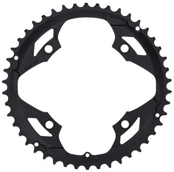 FSA Omega/Vero Pro Road Double Chainring, BCD, Black