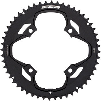 FSA Omega/Vero Pro Road Double Chainring, BCD, Black