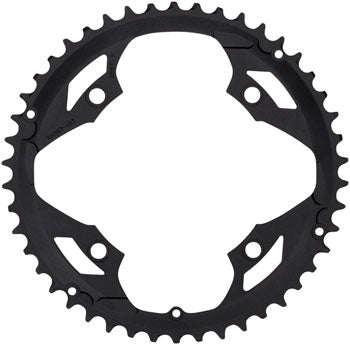 FSA Omega/Vero Pro Road Double Chainring, BCD, Black