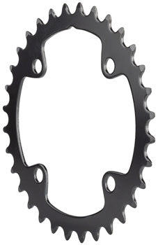 FSA Omega/Vero Pro Road Double Chainring, BCD, Black