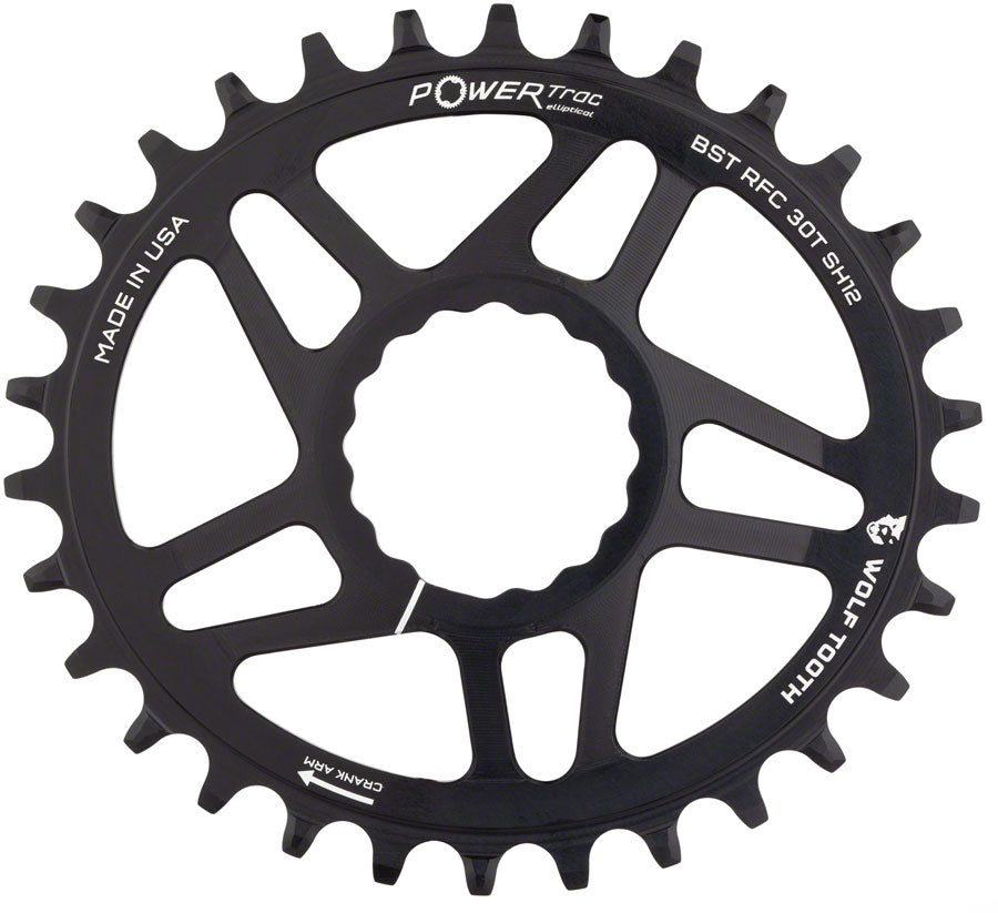 Wolf Tooth Elliptical RaceFace CINCH Hyperglide+ Direct Mount Mountain Chainrings