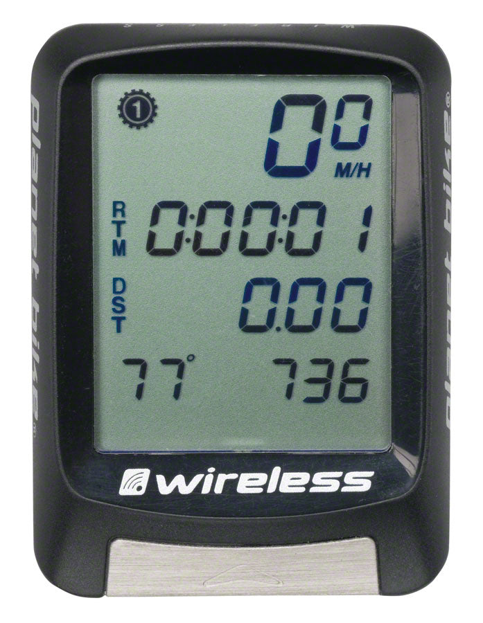 Planet Bike Protege 9.0 Bike Computer - Wireless, Black