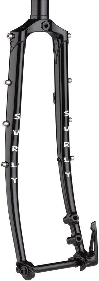 Surly Disc Trucker Fork - 700c, 1-1/8" Straight, 100x12 mm Thru-Axle, Steel, Disc