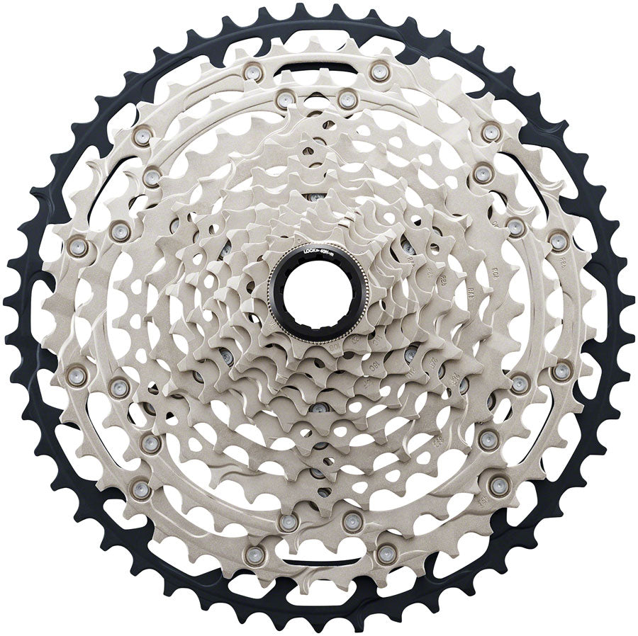 Shimano SLX CS-M7100 Cassette-12-Speed Silver/Black, Micro Spline