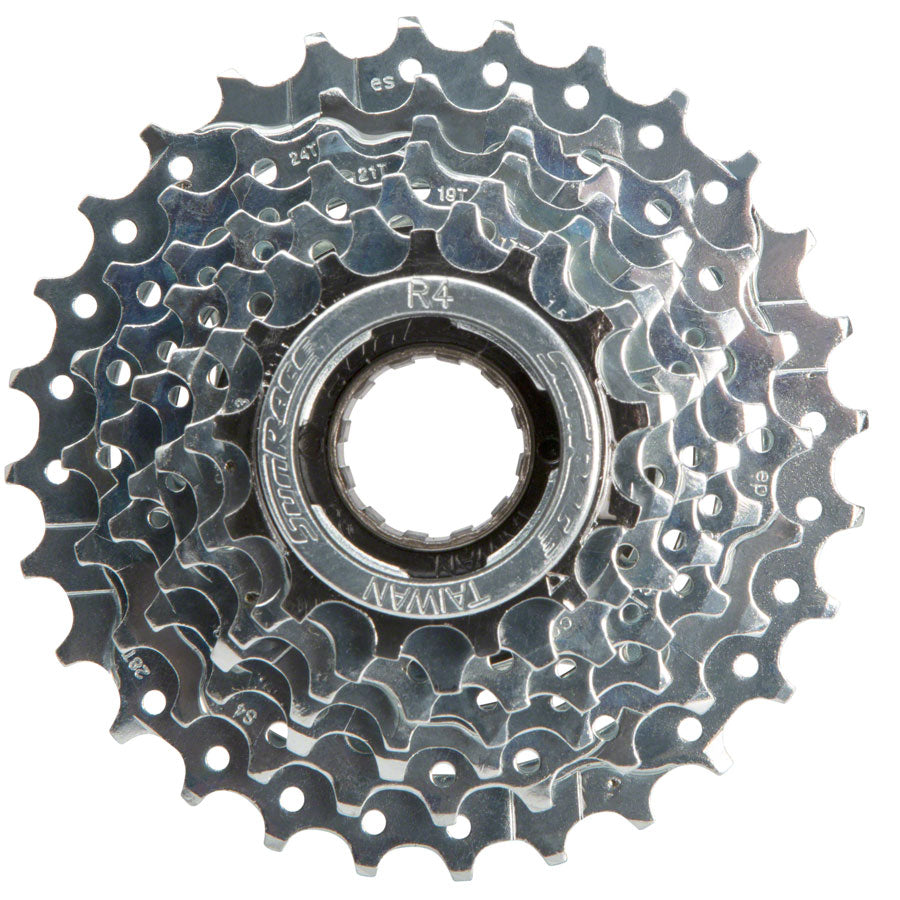 SunRace M2A 6-speed 14-28 Freewheel Black/Zinc