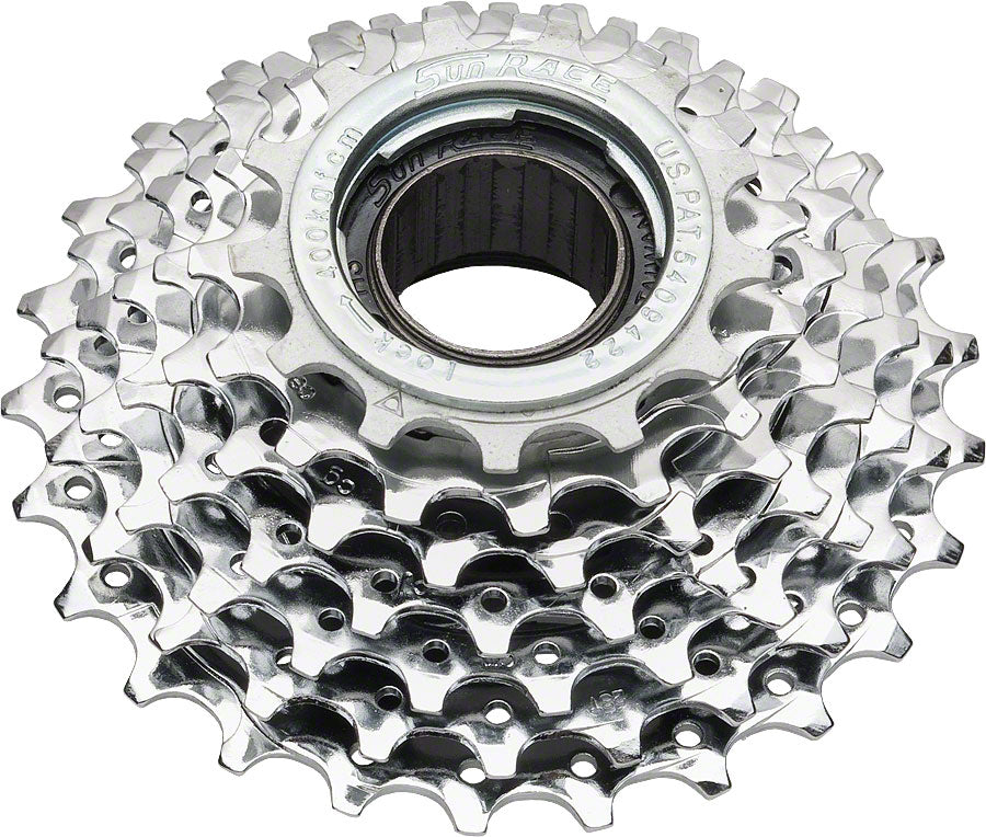 SunRace M2A 6-speed 14-28 Freewheel Black/Zinc