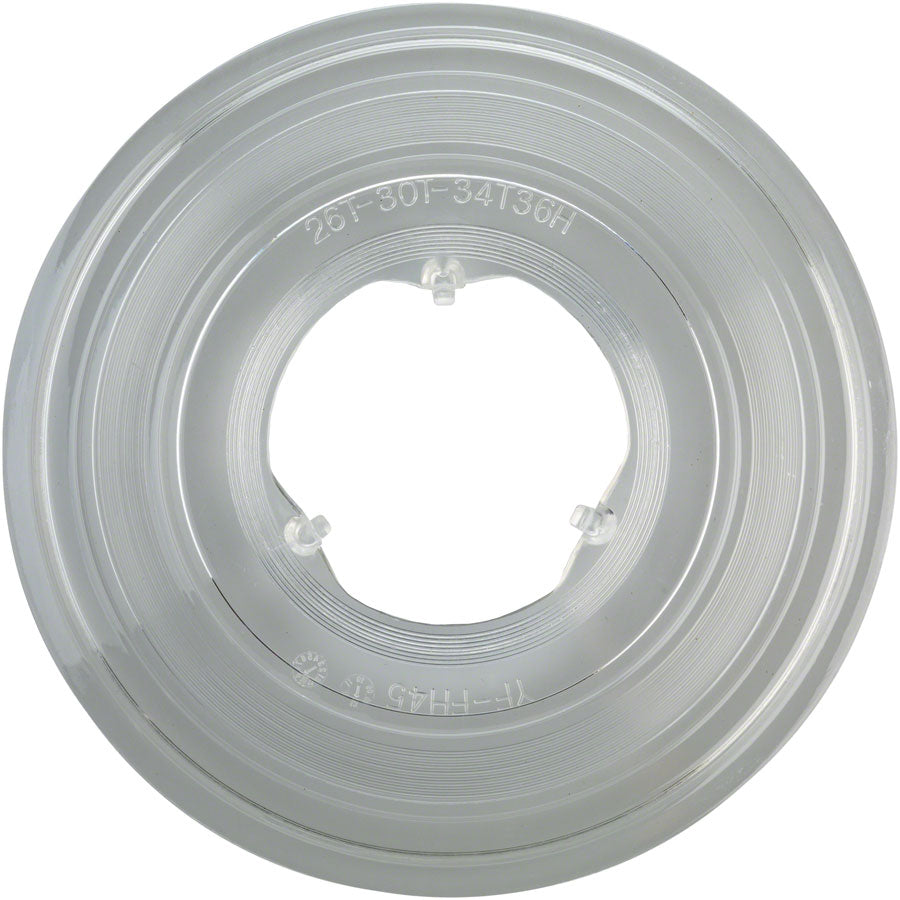 Freehub Spoke Protector 26-30 Tooth, 3 Hook, 36 Hole Clear Plastic