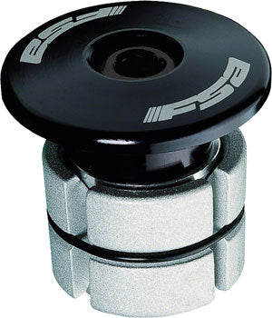 FSA Compressor 1-1/8" Black Expander Plug and Top Cap