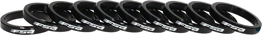 Full Speed Ahead Alloy Headset Spacers with Logo