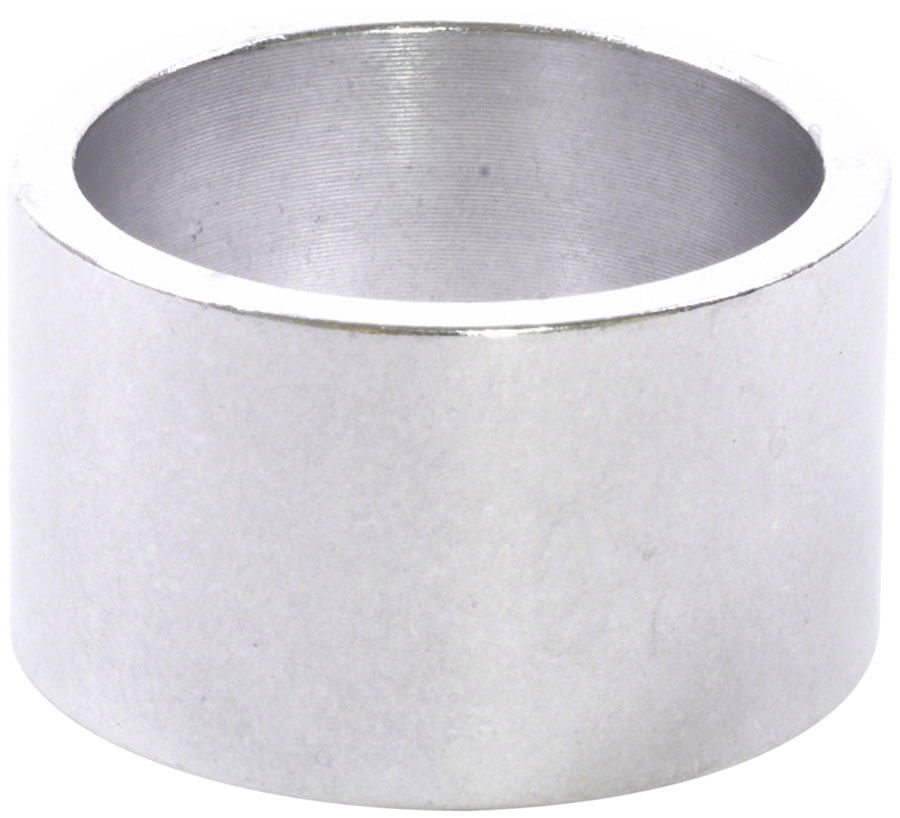 Wheels Manufacturing Aluminum Headset Spacer - 1-1/8", Silver