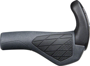 Ergon GS2 Grips - Black/Gray, Lock-On