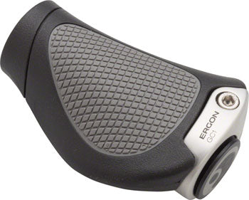 Ergon GC1 Grips - Black/Gray, Lock-On