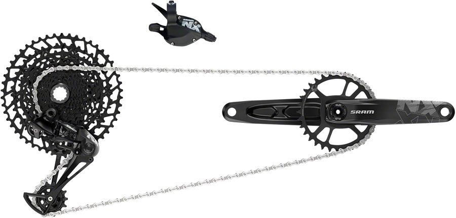 SRAM NX Eagle Groupset: 32 Tooth, Rear Derailleur, 11-50 12-Speed Cassette, Trigger Shifter