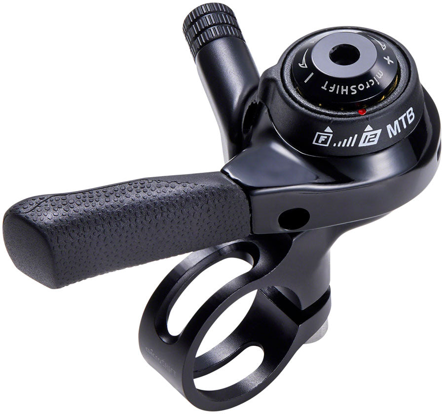 microSHIFT Right Thumb Shifter, 12-Speed Mountain, Shimano Compatible