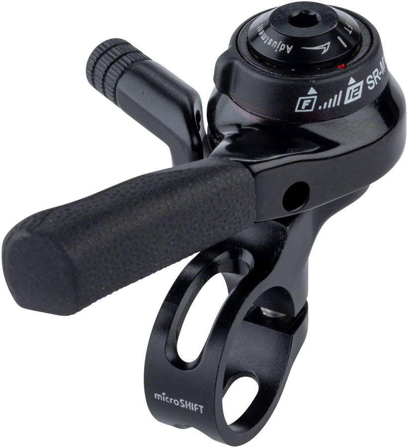 microSHIFT Right Thumb Shifter, 12-Speed Mountain, SRAM Eagle Compatible