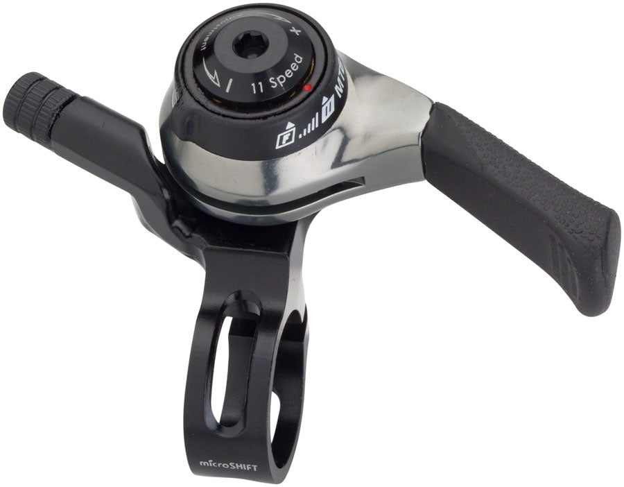 microSHIFT Right Thumb Shifter, 11-Speed Mountain, Shimano DynaSys Compatible