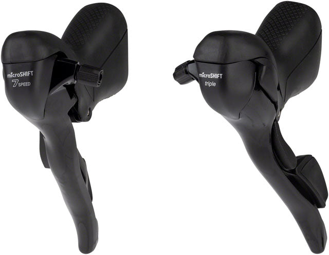 microSHIFT R7 Drop Bar Shift Lever Set