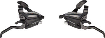 Shimano ST-EF500 3 x 7-Speed Brake/Shift Lever Set Black