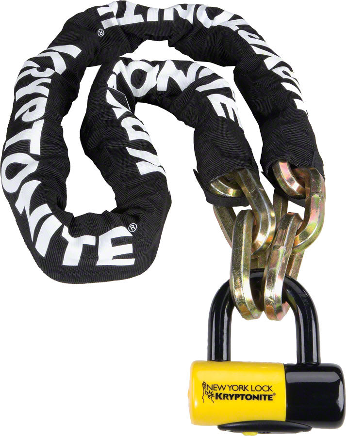 Kryptonite New York Fahgettaboudit Chain and Disc Lock