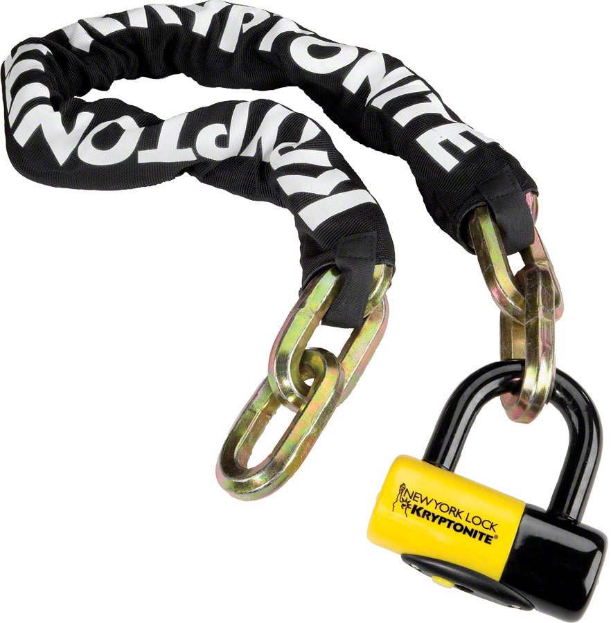 Kryptonite New York Fahgettaboudit Chain and Disc Lock