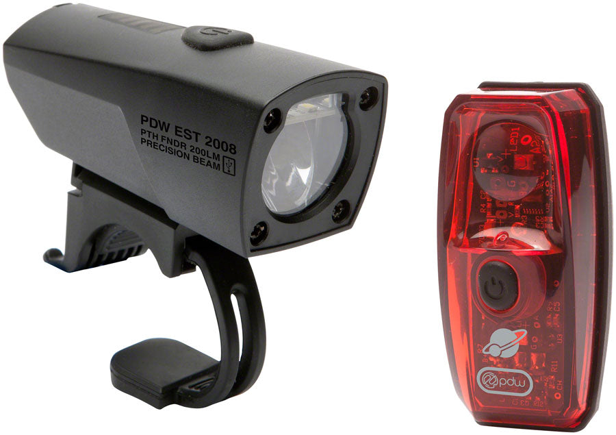 Portland Design Works Pathfinder Headlight and Io Taillight Set