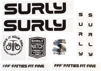 Surly Intergalactic Decal Set