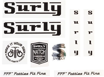 Surly Pacer Decal Set