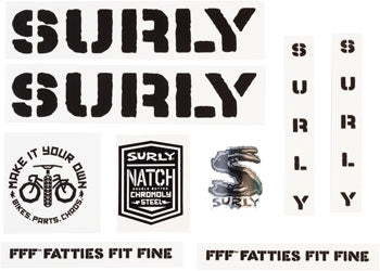 Surly Overspray Decal Set