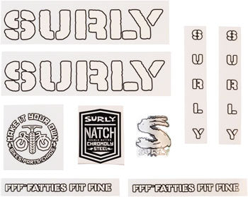 Surly Overspray Decal Set