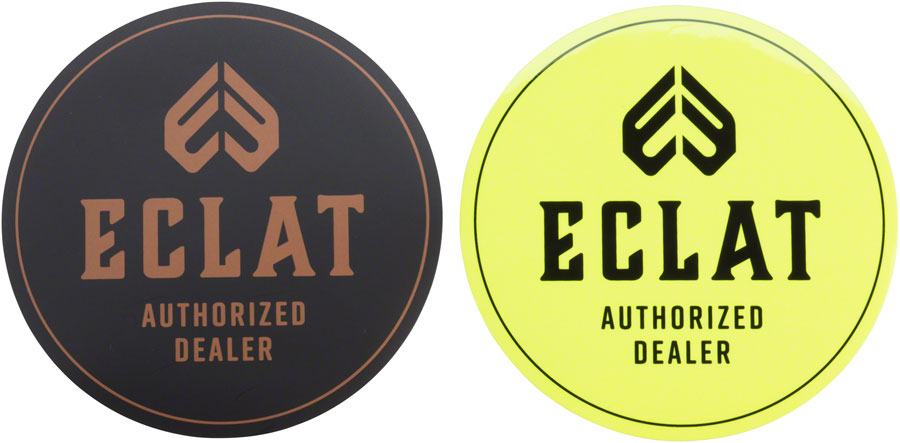 Eclat Authorized Dealer Sticker