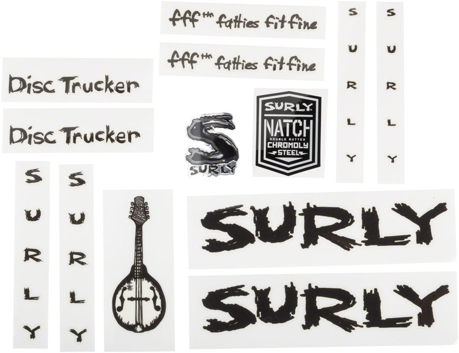 Surly Disc Trucker Decal Set